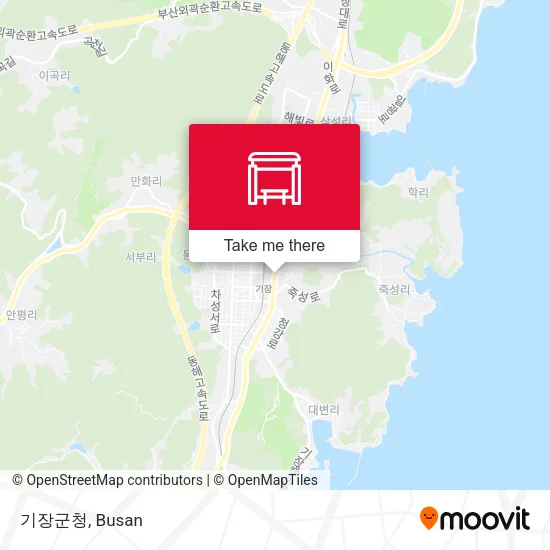 기장군청 map