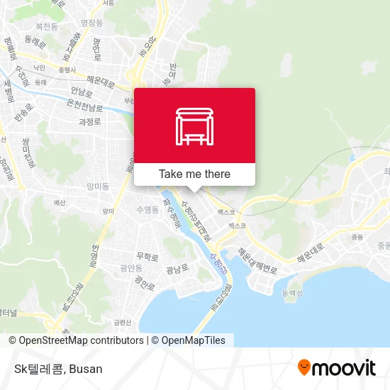 Sk텔레콤 map