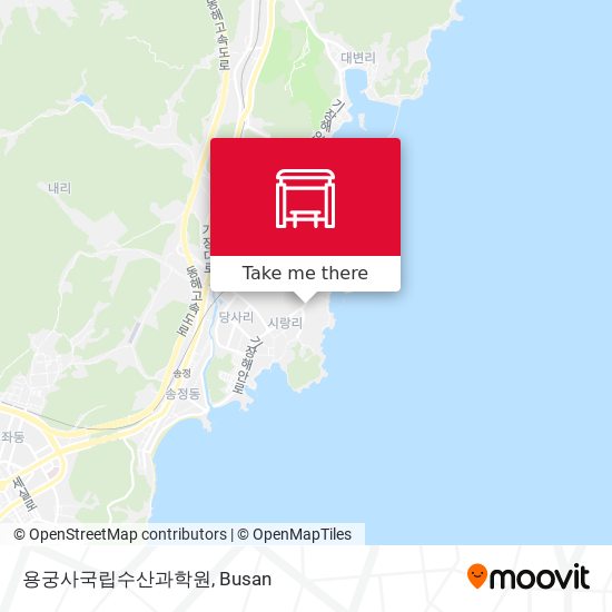 용궁사국립수산과학원 map