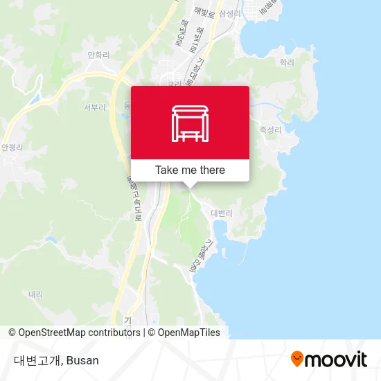 대변고개 map
