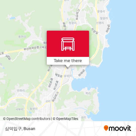 삼덕입구 map