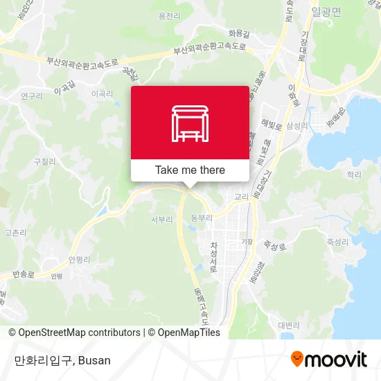 만화리입구 map