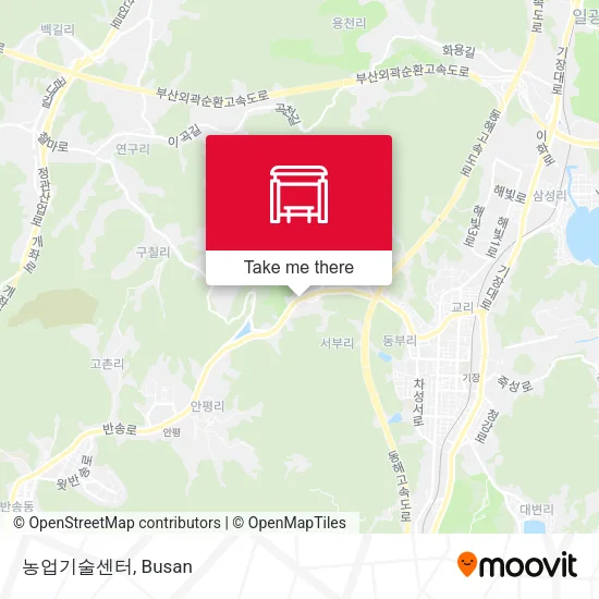 농업기술센터 map