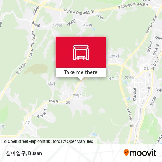 철마입구 map