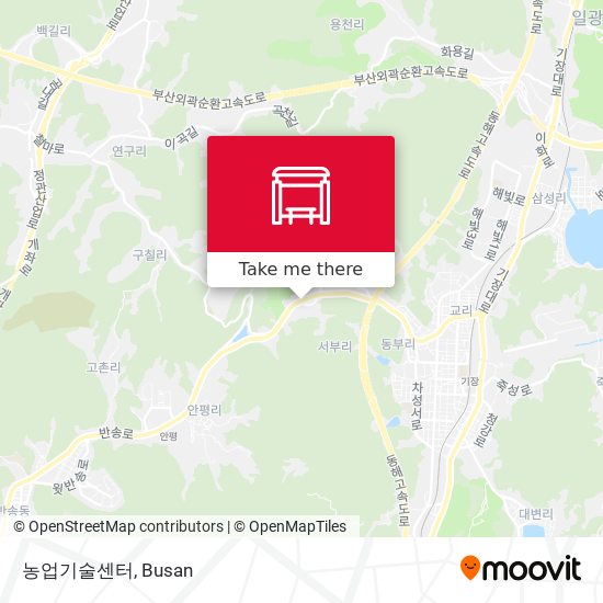 농업기술센터 map