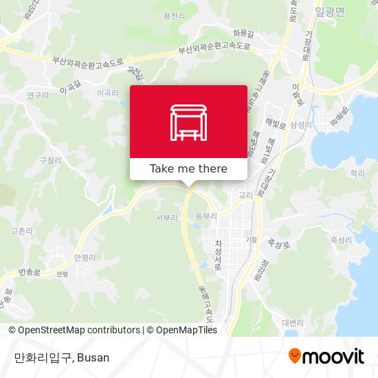만화리입구 map