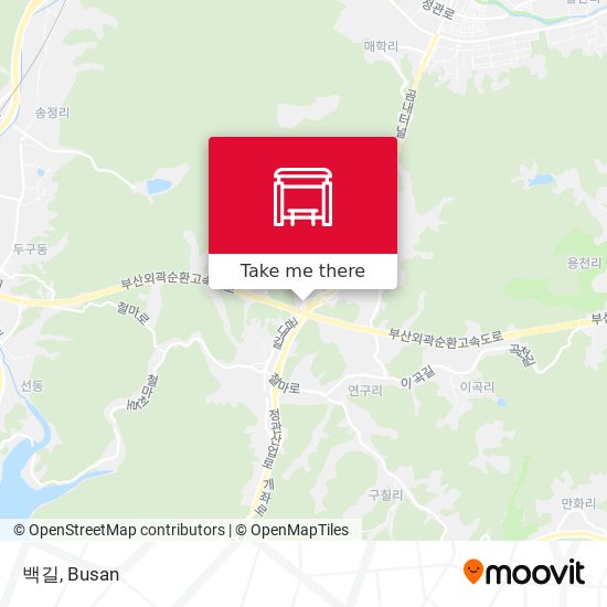 백길 map