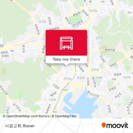 서광교회 map