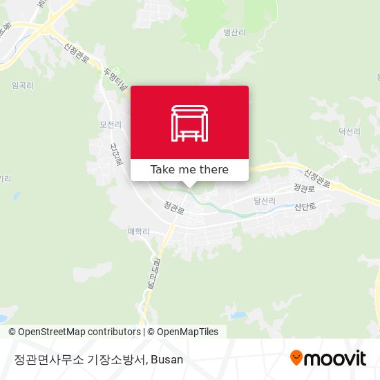 정관면사무소 기장소방서 map