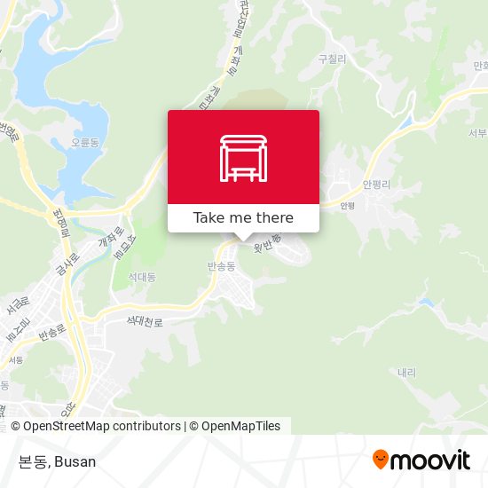본동 map