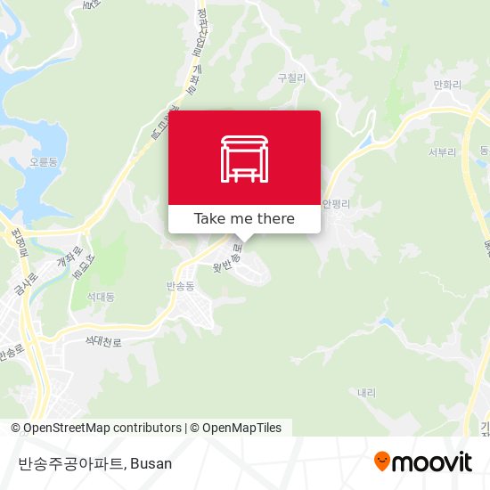 반송주공아파트 map