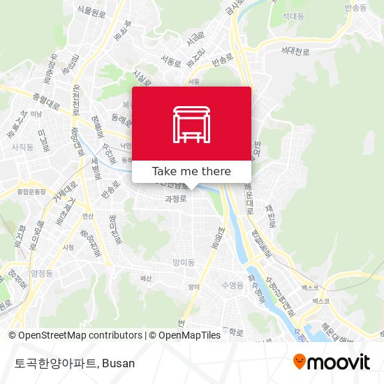 토곡한양아파트 map