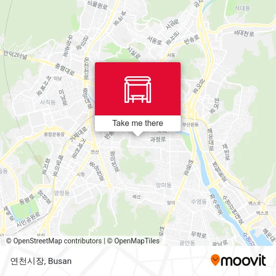 연천시장 map