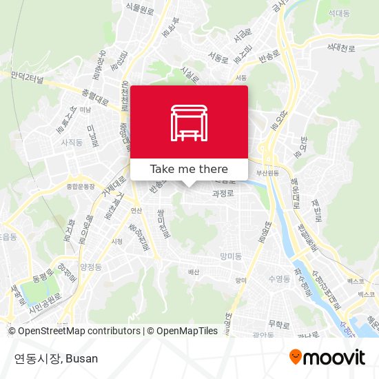 연동시장 map