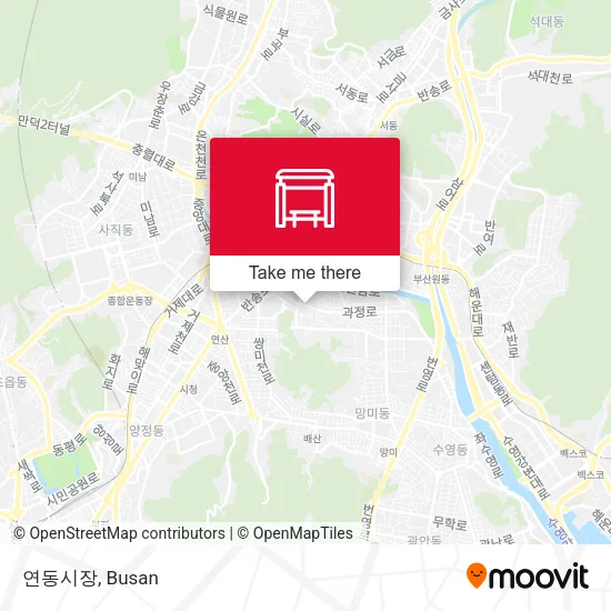 연동시장 map