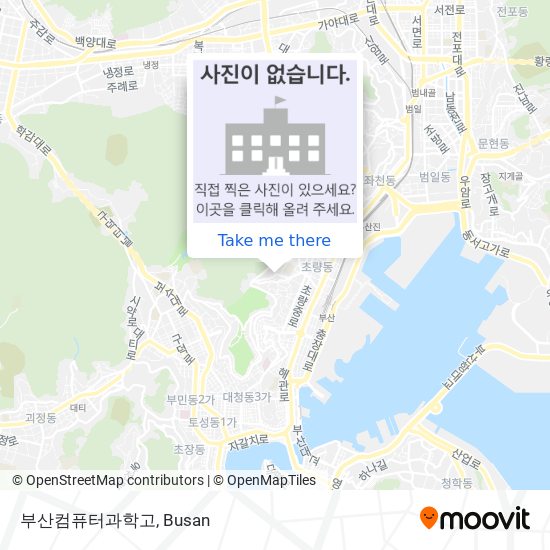 부산컴퓨터과학고 map