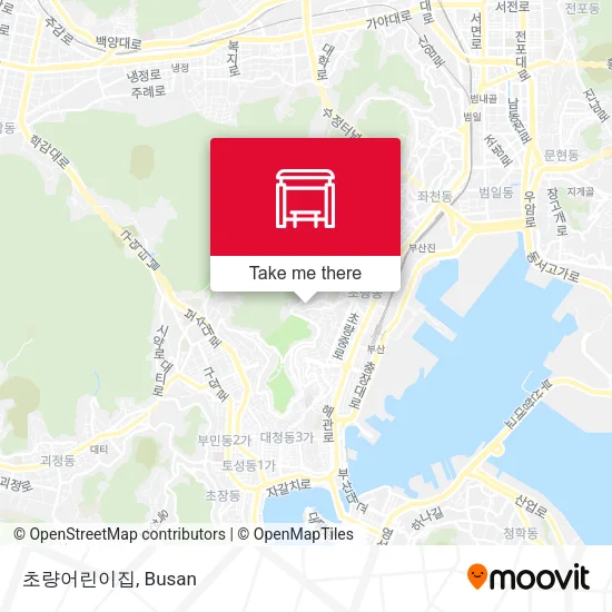 초량어린이집 map