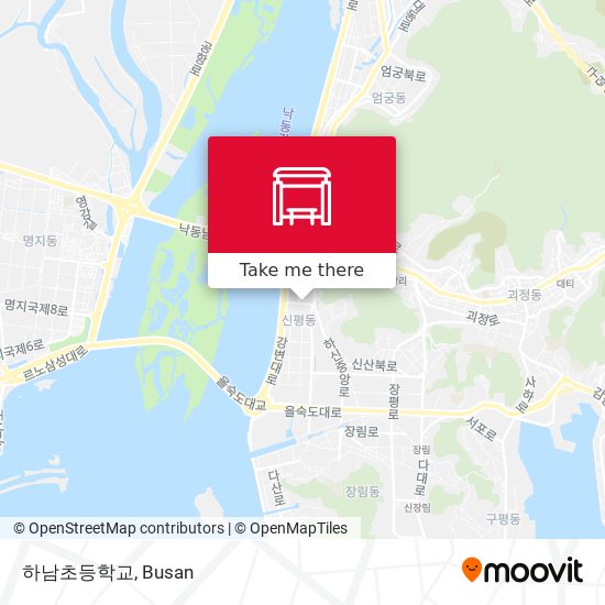 하남초등학교 map