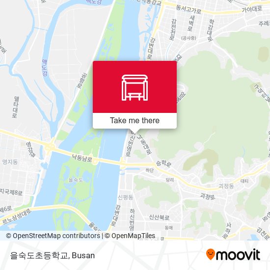 을숙도초등학교 map