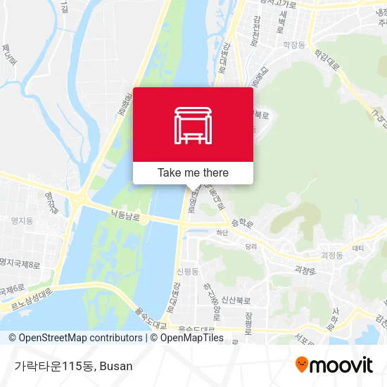 가락타운115동 map