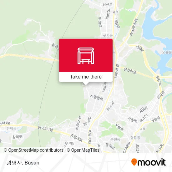 광명사 map