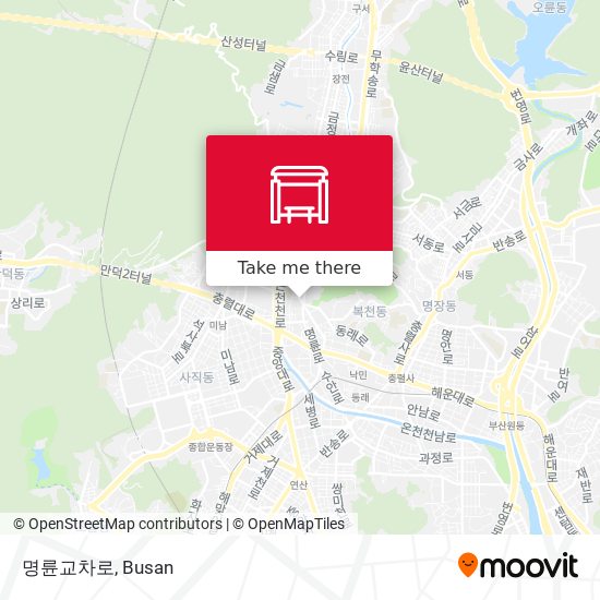 명륜교차로 map