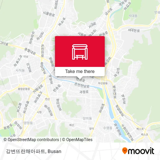 강변뜨란채아파트 map