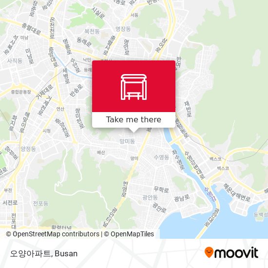 오양아파트 map