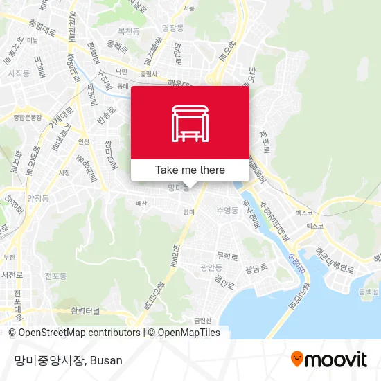 망미중앙시장 map