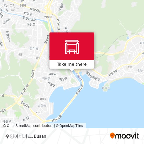수영아이파크 map