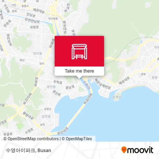 수영아이파크 map