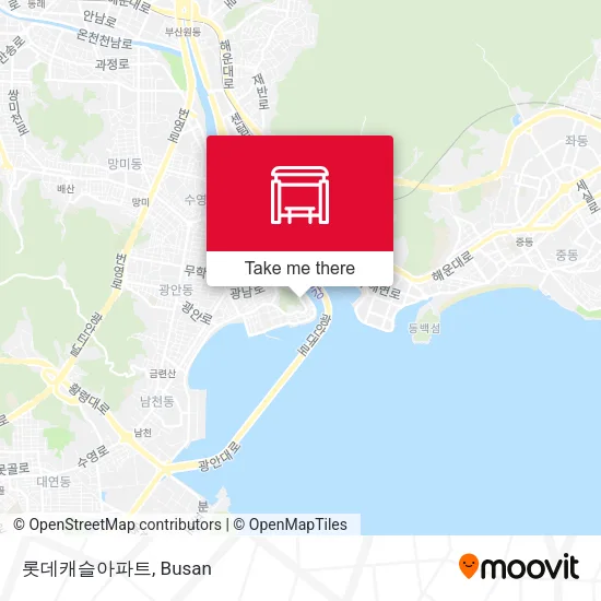 롯데캐슬아파트 map