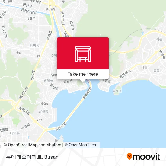 롯데캐슬아파트 map
