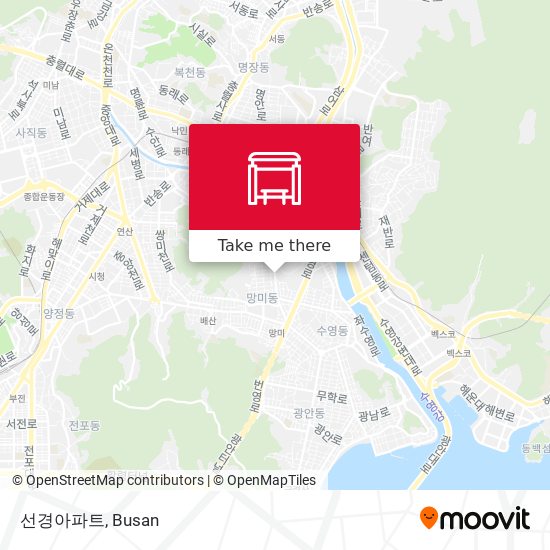선경아파트 map