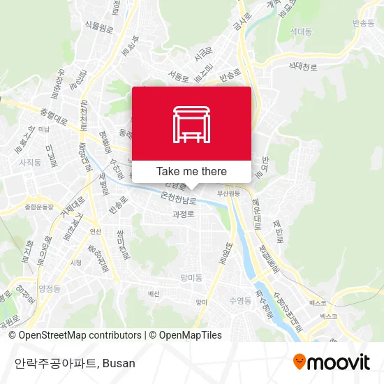 안락주공아파트 map