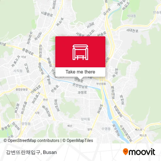 강변뜨란채입구 map