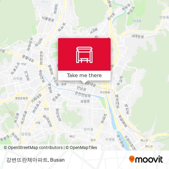 강변뜨란채아파트 map