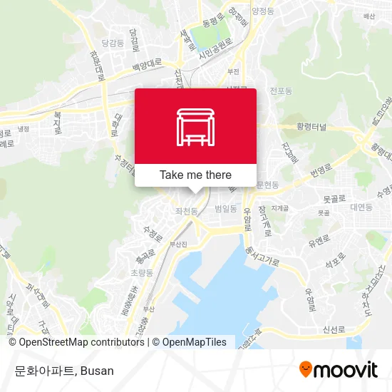 문화아파트 map