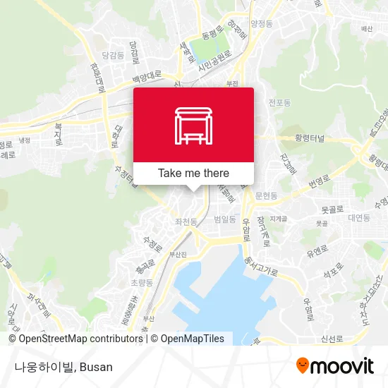 나웅하이빌 map