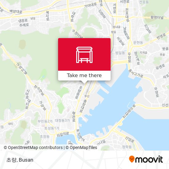 초량 map