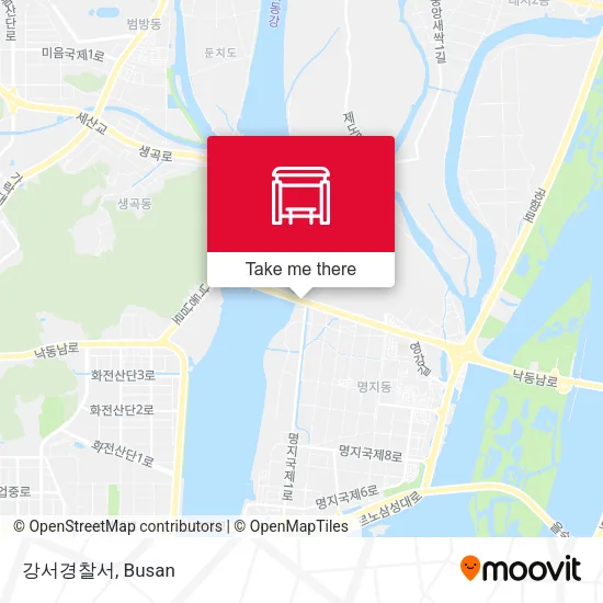 강서경찰서 map