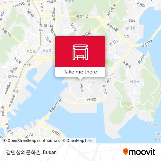 감만창의문화촌 map