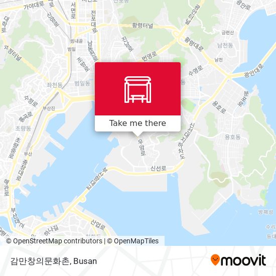 감만창의문화촌 map