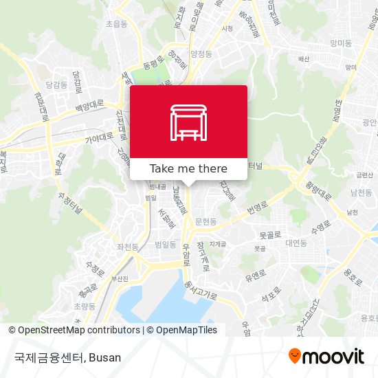 국제금융센터 map