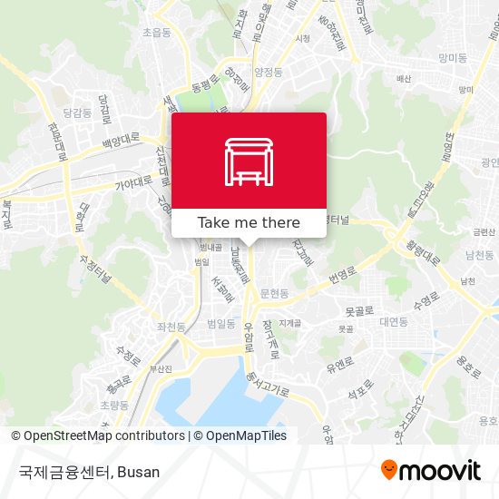 국제금융센터 map