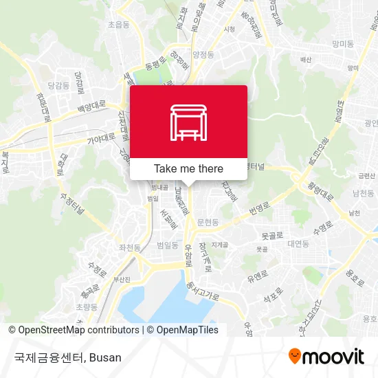 국제금융센터 map
