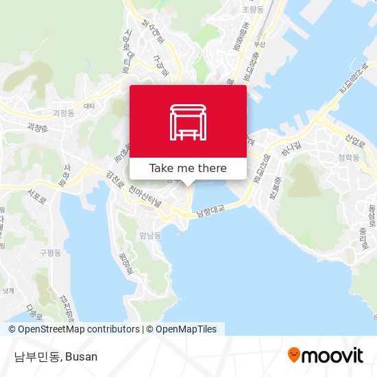 남부민동 map
