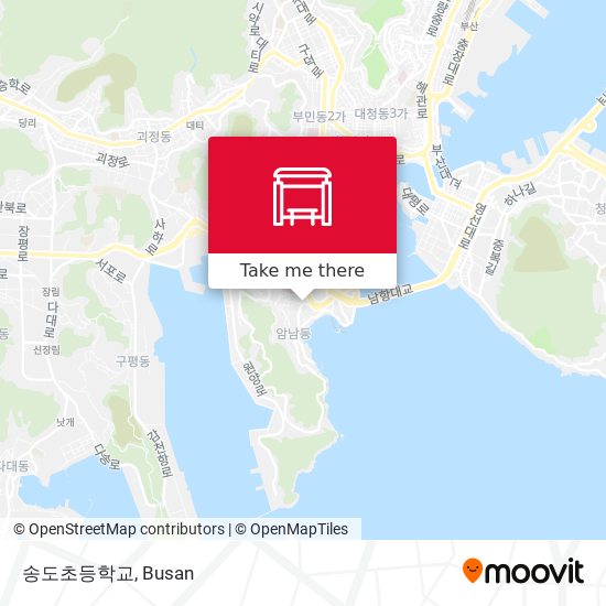 송도초등학교 map
