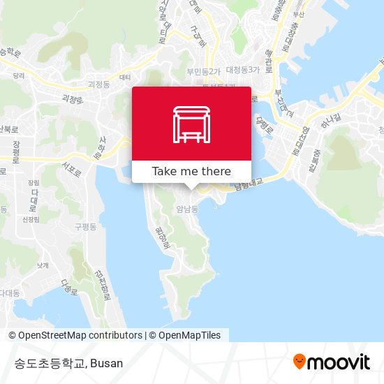 송도초등학교 map