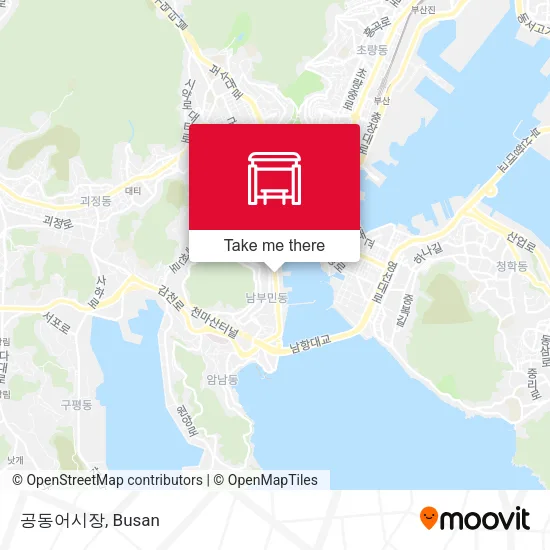 공동어시장 map